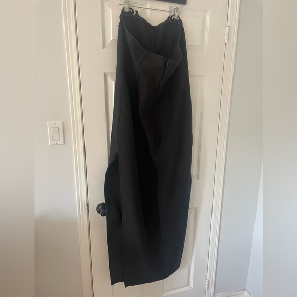 Oscars Lady Embellished Maxi Dress - Black- Fashionova 3XL- SIlver Rose Detail - Picture 5 of 8